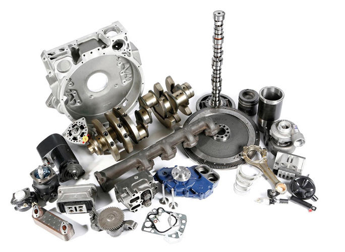 Truck, bus and marine engine spare parts