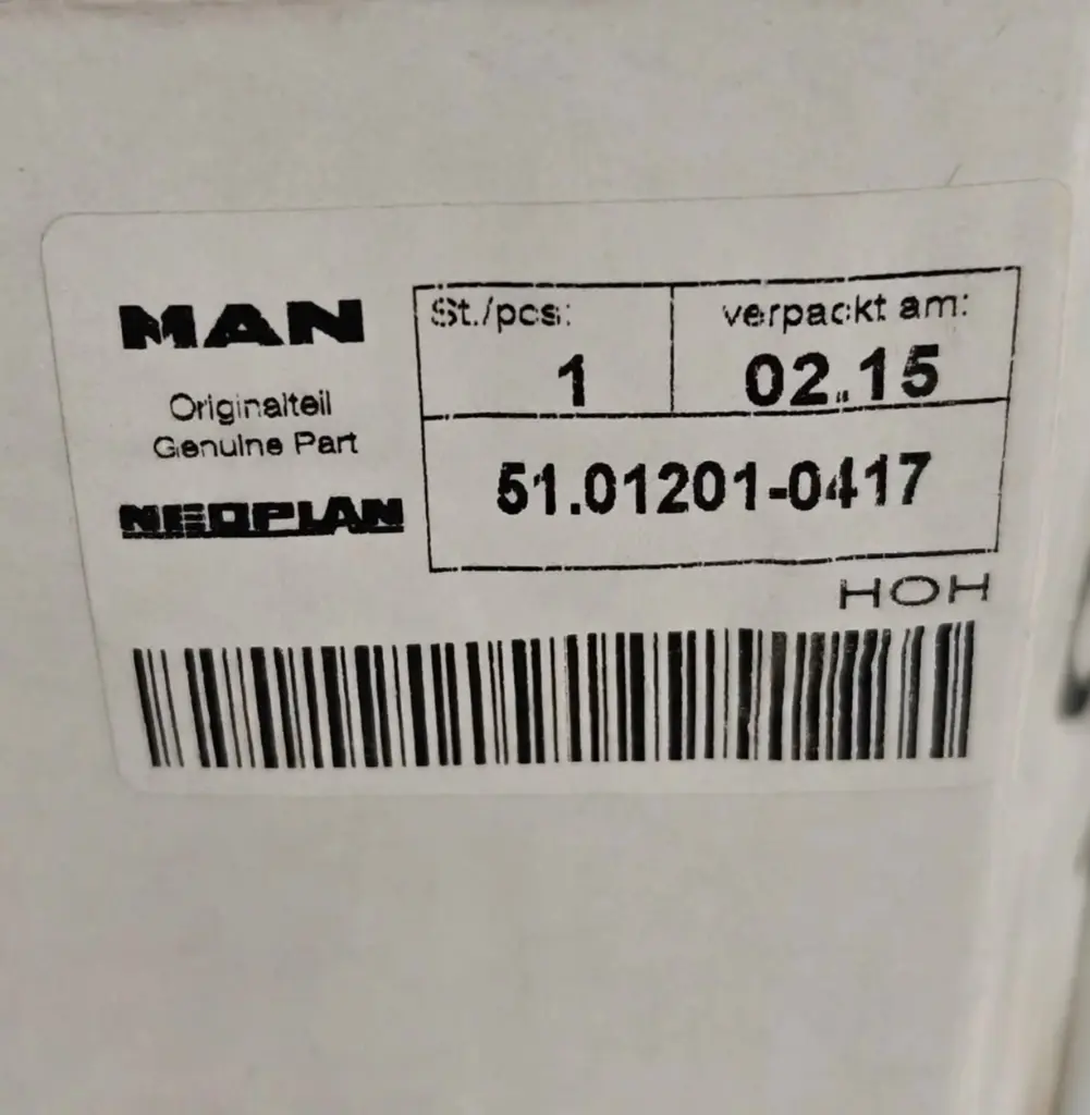 MAN cylinder liner 51012010417 – 2