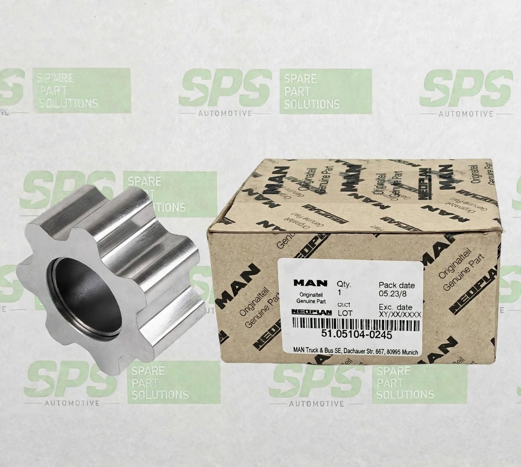 MAN oil pump pinion 51051040245