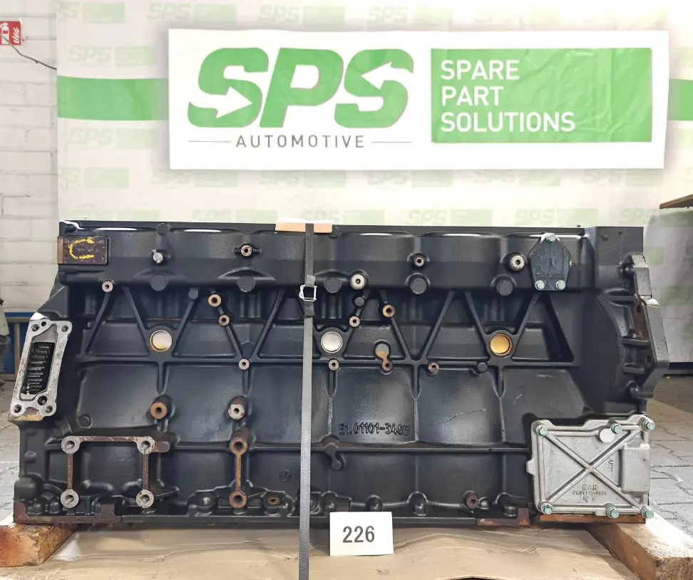 MAN D2676 Euro6C shortblock engine SBD2676